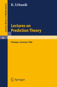 Lectures on Prediction Theory - Urbanik, K.