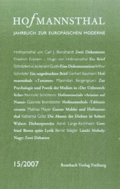 Hofmannsthal-Jahrbuch Bd.15