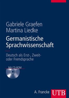 Germanistische Sprachwissenschaft - Graefen, Gabriele / Liedke, Martina