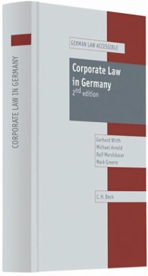 Cover Corporate Law in Germany