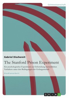 The Stanford Prison Experiment - Dischereit, Gabriel