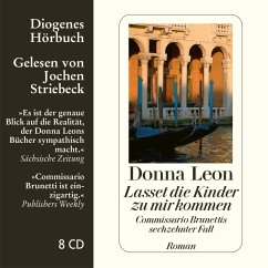 Lasset die Kinder zu mir kommen / Commissario Brunetti Bd.16 (8 Audio-CDs) - Leon, Donna
