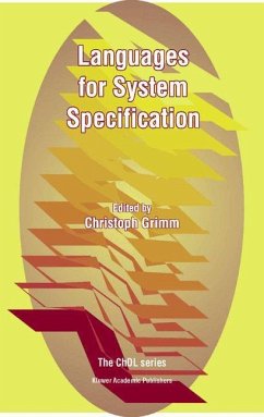 Languages for System Specification - Grimm, Christoph (ed.)