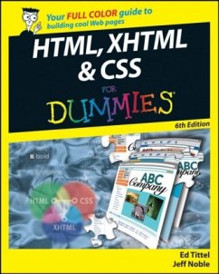 HTML, XHTML & CSS For Dummies - Tittel, Ed; Noble, Jeff