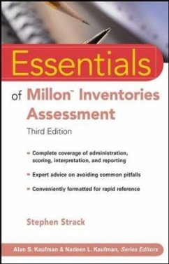 Essentials of Millon Inventories Assessment - Strack, Stephen