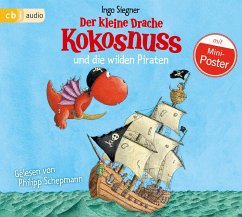 Der kleine Drache Kokosnuss und die wilden Piraten / Die Abenteuer des kleinen Drachen Kokosnuss Bd.9, Audio-CD - Siegner, Ingo