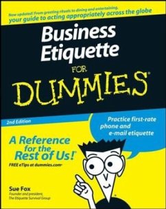 Business Etiquette for Dummies - Fox, Sue