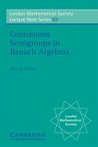 Continuous Semigroups in Banach Algebras