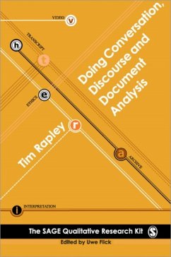 Cover Doing Conversation, Discourse and Document Analysis