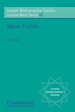 Skew Fields - Draxl, P.