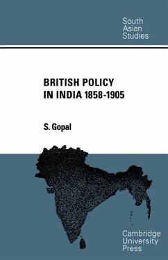 British Policy in India 1858-1905 Cover British Policy in India 1858-1905