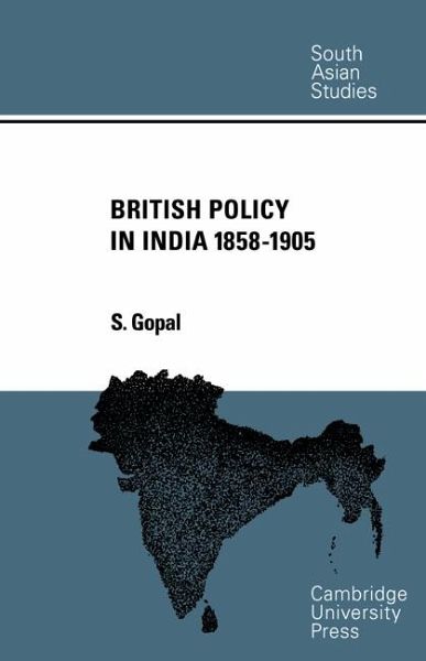 British Policy in India 1858-1905 British Policy in India 1858-1905