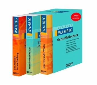 Schüler-Wahrig Schreibtischset, 3 Bde.