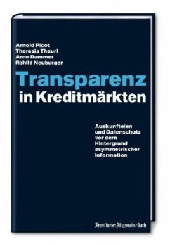 Transparenz in Kreditmärkten Cover Transparenz in Kreditmärkten