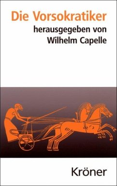 Die Vorsokratiker - Capelle, Wilhelm
