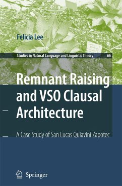 Remnant Raising and Vso Clausal Architecture - Lee, Felicia