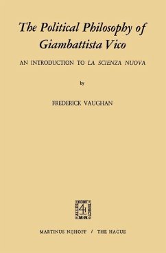 The Political Philosophy of Giambattista Vico - Vaughan, F.