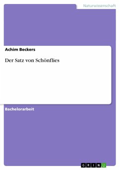 Der Satz von Schönflies - Beckers, Achim