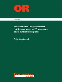 Cover OR Schweizerisches Obligationenrecht