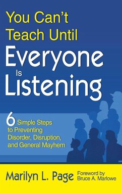 You Can't Teach Until Everyone Is Listening - Page, Marilyn L.