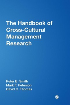 The Handbook of Cross-Cultural Management Research - Smith, Peter B.; Peterson, Mark F.; Thomas, David C.