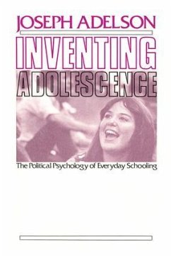 Inventing Adolescence - Adelson, Joseph