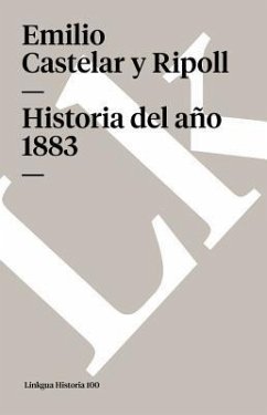 Historia del Año 1883 - Castelar y Ripoll, Emilio