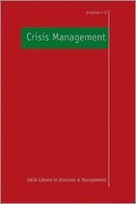 Crisis Management - Boin, R A (ed.)