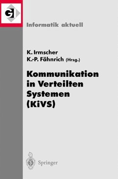 Kommunikation in Verteilten Systemen (KiVS) - Irmscher, Klaus / Fähnrich, Klaus (Hgg.)