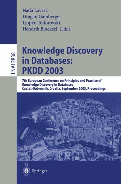 Knowledge Discovery in Databases: PKDD 2003 - Lavrac, Nada / Gamberger, Dragan / Blockeel, Hendrik / Todorovski, Ljupco (eds.)