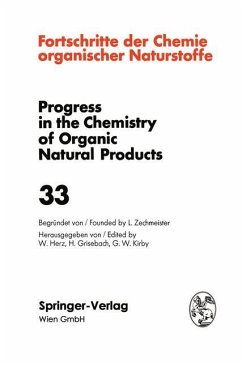 Fortschritte der Chemie Organischer Naturstoffe / Progress in the Chemistry of Organic Natural Products