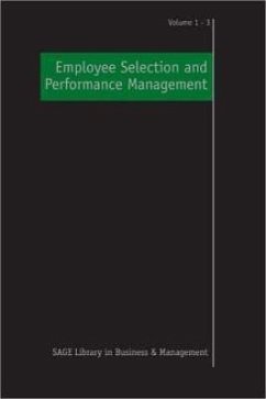 Employee Selection and Performance Management - Anderson, Neil / Hulsheger, Ute (eds.)