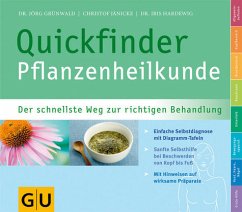 Quickfinder Pflanzenheilkunde - Jänicke, Christof;Grünwald, Jörg;Hardewig, Iris