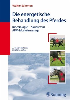 Die energetische Behandlung des Pferdes - Kinesiologie - Akupressur - APM-Muskelmassage - Salomon, Walter