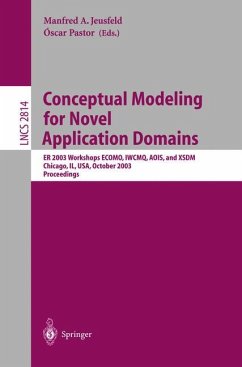 Conceptual Modeling for Novel Application Domains - Jeusfeld, Manfred A. / Pastor, Oscar (eds.)