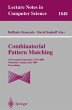 Combinatorial Pattern Matching - Bild 1
