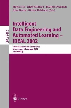 Intelligent Data Engineering and Automated Learning - IDEAL 2002 - Yin, Hujun / Allinson, Nigel / Freeman, Richard / Keane, John / Hubbard, Simon (eds.)