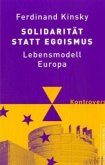 Solidarität statt Egoismus