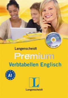 Cover Langenscheidt Premium-Verbtabellen Englisch, m. CD-ROM