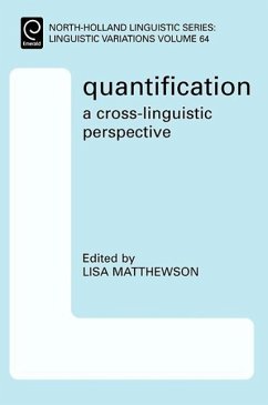 Quantification: A Cross-Linguistic Perspective - Matthewson, Lisa