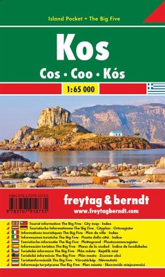 Freytag & Berndt Autokarte Kos. Cos. Coo. Cos. Coo