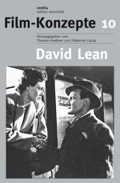 Cover David Lean / Film-Konzepte Bd.10