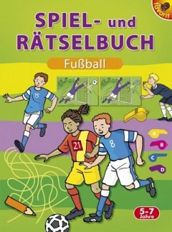 Cover Spiel- und Rätselbuch Fußball