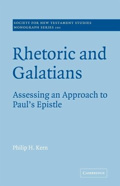 Rhetoric and Galatians - Kern, Philip H.