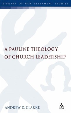 Cover Pauline Theology of Church Leadership