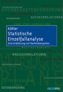 Cover Statistische Einzelfallanalyse