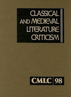 Classical and Medieval Literature Criticism