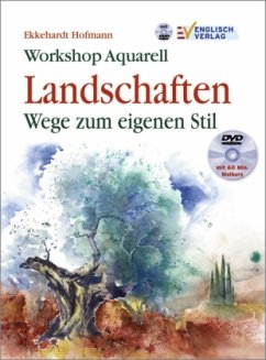 Workshop Aquarell, Landschaften, m. DVD - Hofmann, Ekkehardt