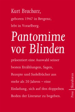 Pantomime vor Blinden - Bracharz, Kurt