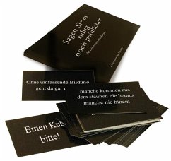 Cover Sagen Sie es ruhig noch peinlicher